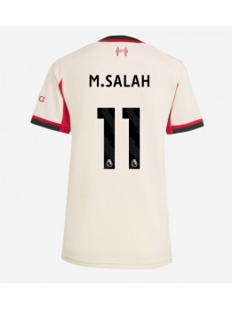 Liverpool Mohamed Salah #11 Replika Borta Kläder Dam 2025-26 Kortärmad